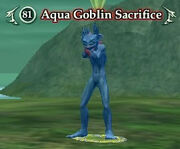 Aqua Goblin Sacrifice