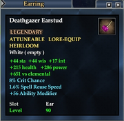 Deathgazer Earstud