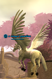 A winged guardian