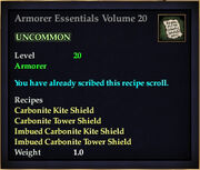 Armorer Essentials Volume 20