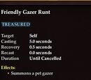Friendly Gazer Runt