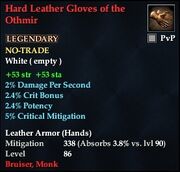 Hard Leather Gloves of the Othmir