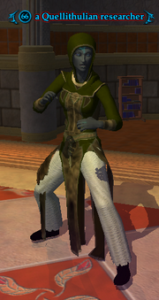A Quellithulian researcher