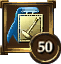 Icon Achievement ribbon blue rect gold hammer 50.png