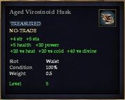 Aged Virosinoid Husk