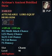 Acrimae's Ancient Petrified Stein