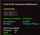 Cowl of the Vesspyrian Spellweaver