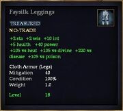 Faysilk Leggings