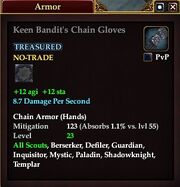 Keen Bandit Chain Gloves
