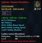 Aphotic Tanned Shoulders