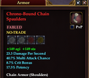 Chrono-Bound Chain Spaulders