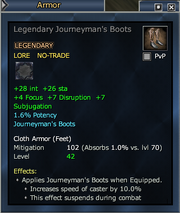 Legendary Journeyman's Boots (cloth)