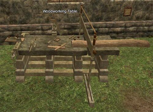 Station Woodworking Table