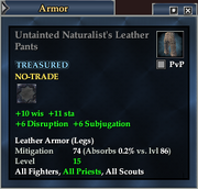Untainted Naturalist's Leather Pants