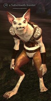 Sabertooth hunter