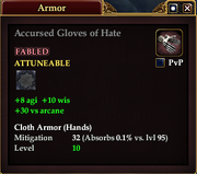 Accursed Gloves of Hate