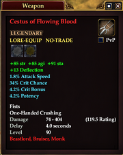 Cestus of Flowing Blood