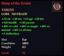 Hoop of the Zealot