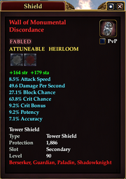 Wall of Monumental Discordance