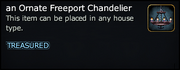 An Ornate Freeport Chandelier win