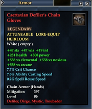 Caertaxian Defiler's Chain Gloves