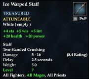 Ice Warped Staff