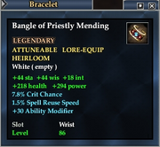 Bangle of Priestly Mending