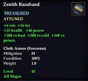 Zenith Bazuband