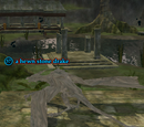 A hewn stone drake