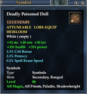 Deadly Poisoned Doll
