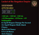 Locket of the Forgotten Empire