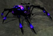 A menacing cave spider