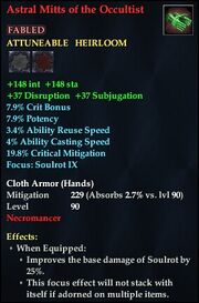 Astral Mitts of the Occultist