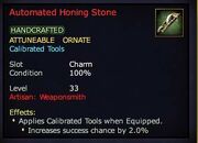 Automated Honing Stone