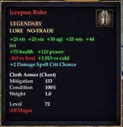 Icespun Robe