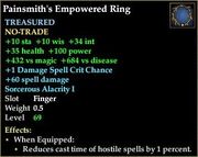 Painsmith's Empowered Ring