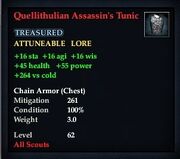 Quellithulian Assassin's Tunic