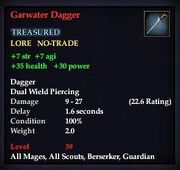 Garwater Dagger