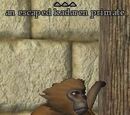 An escaped kadaren primate