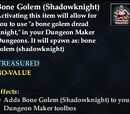 Bone Golem (Shadowknight)