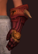 Sacrosanct Gloves of the Forest Scion (Equipped)