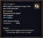Ale Goggles (Equip)