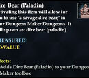 Dire Bear (Paladin)