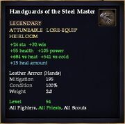 Handguards of the Steel Master