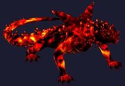 Magma Wormling Plushie (Visible)