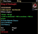 Ring of Onslaught