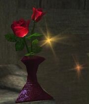 Red Roses Blooming with Love (Visible)