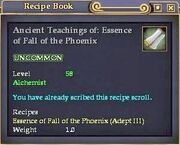 Ancient Teachings of- Essence of Fall of the Phoenix