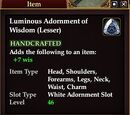 Luminous Adornment of Wisdom (Lesser)