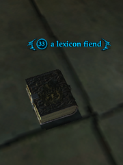 A lexicon fiend